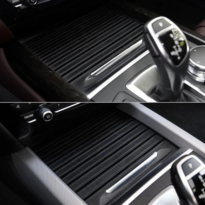 Cortina persiana de deslizamento da consola central bmw x5 f15 x6 f16