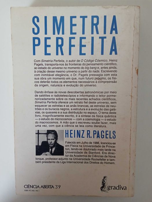 Simetria perfeita - Heinz R. Pagels