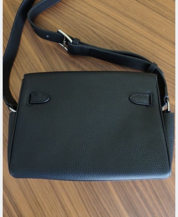 Сумка в стиле Hermes Kelly 25см кожа Togo