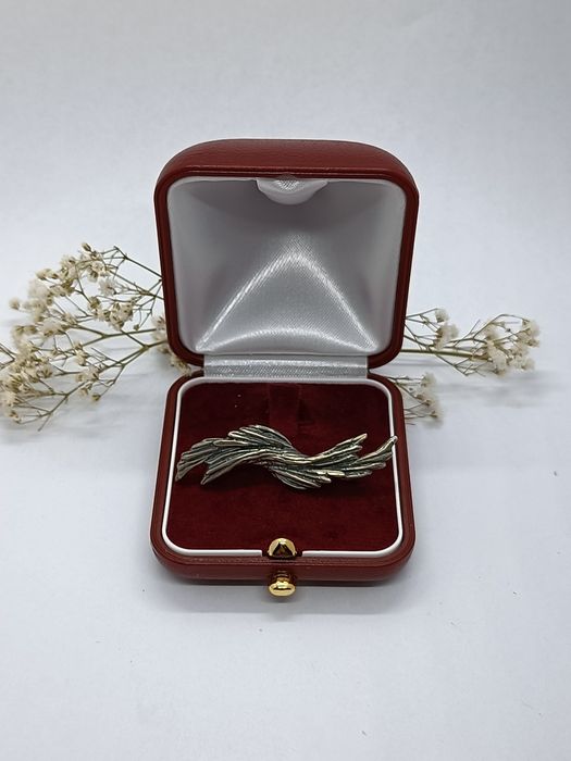 Pokaźna broszka ze srebra, srebro 925 G-5