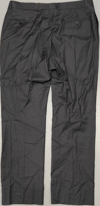Wr) TOMMY HILFIGER oryginalne spodnie materiałowe/wełna Roz.XL