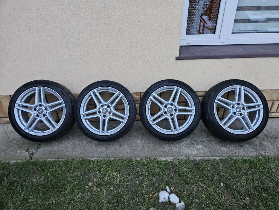 Alufelgi 18 5x112 Kola Mercedes Audi Skoda Vw Seat OPONY ZIMA CZUJNIKI
