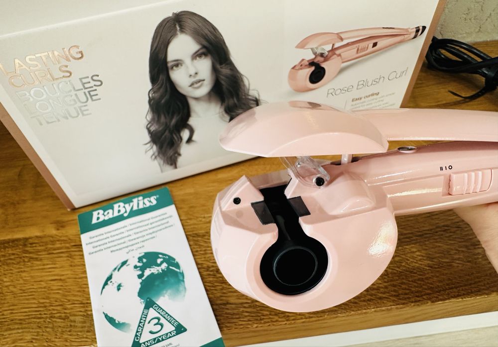 Lokówka automatyczna BaByliss Rose Blush Pro