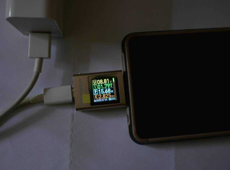 USB-тестер с многодисплейным интерфейсом Atorch AT085