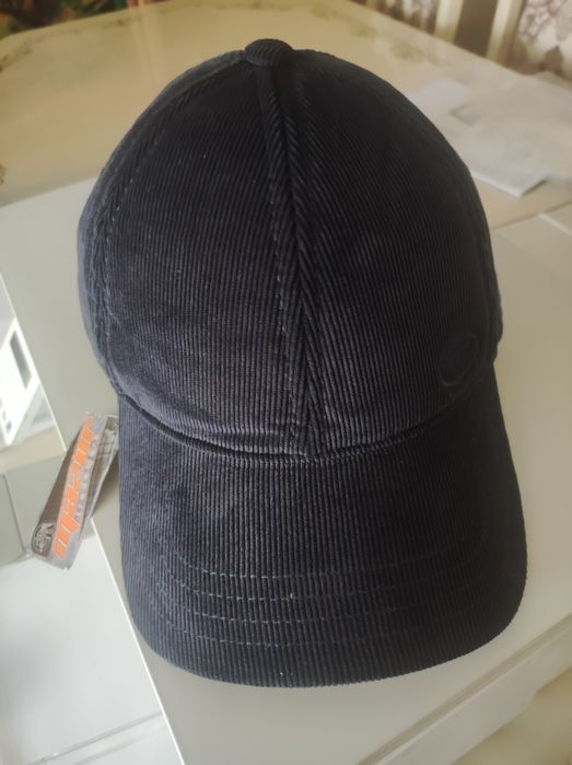 Кепка нова чоловіча , вельветова, темно-синього кольору, демісезонна