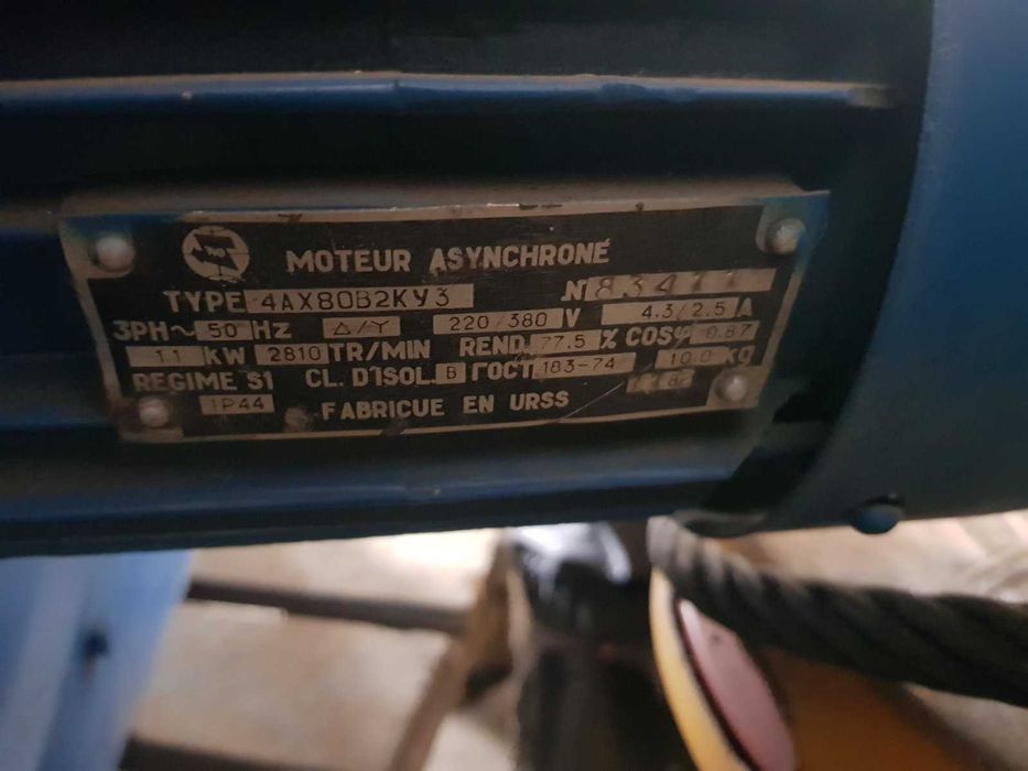 Вентилятор дутьовий з двигуном 1,1 кВт 3000 об.хв