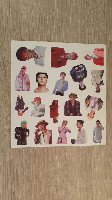Stickers autocolantes G-dragon Bigbang kpop