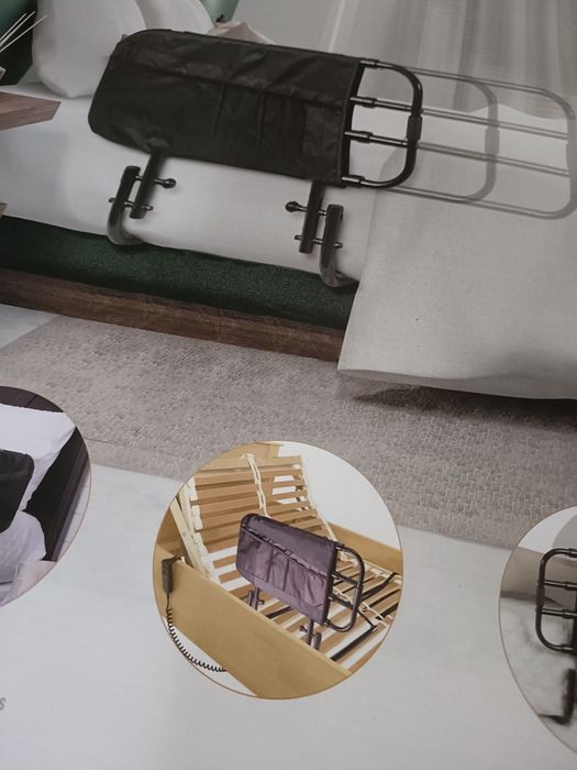 Protecção guarda lateral de cama