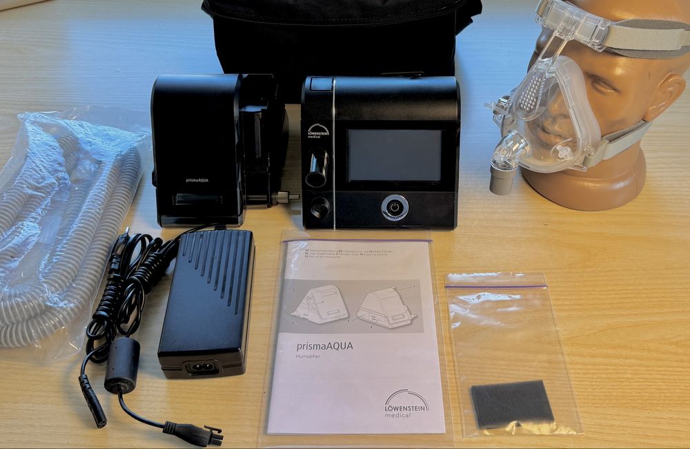 Автоматичний Сіпап апарат Lowenstein Prisma 20A, біпап, храп та апноє