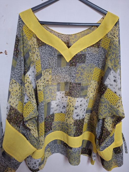 Schiffon Blouse corte largo