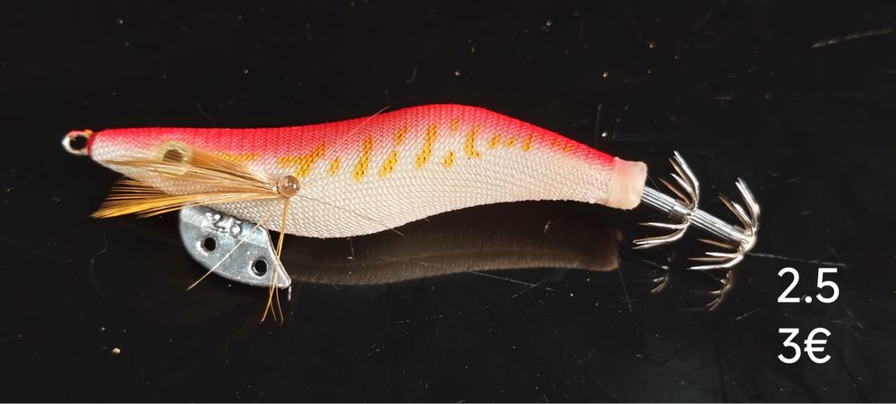 Amostra de pesca ao choco