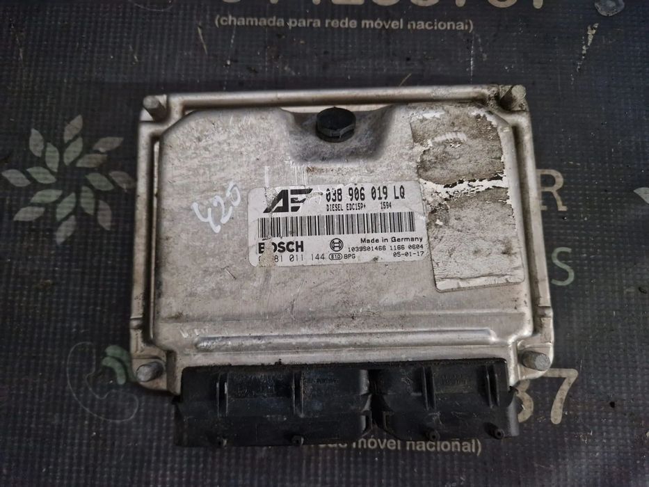 Centralina usada BOSCH 0 38 906 019 LQ VW SHARAN 1.9 TDI 115CV FORD