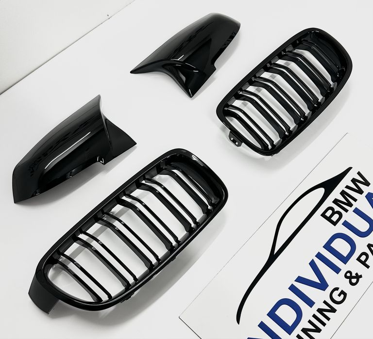 Ноздрі bmw f30 f10 f32 f34 f36 3gt накладки на зеркала решітки спойлер