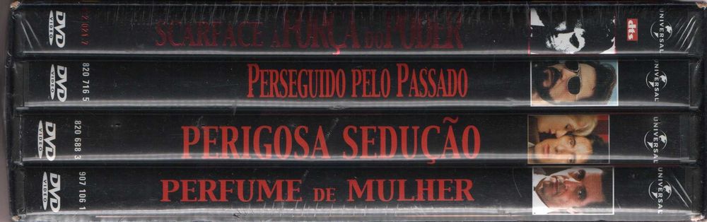 Dvd Caixa com 4 filmes de Al Pacino - selada