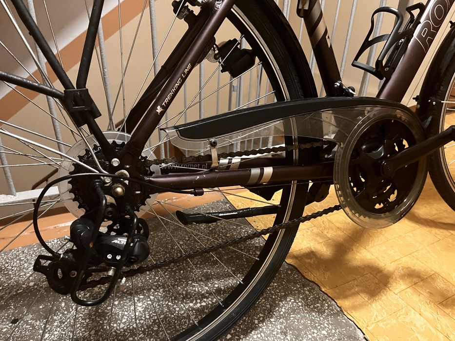 Rower Romet wagant trekking, kask + koszyk gratis