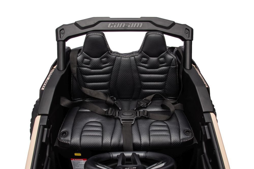 Auto Na Akumulator Buggy Can-am MAVERICK 4x200W 24V DK-CA003 Khaki - POWIĘKSZONY AKUMULATOR 24V10Ah