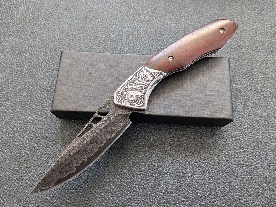 Ніж складний Дамаск. сталь VG10. нож складной флиппер