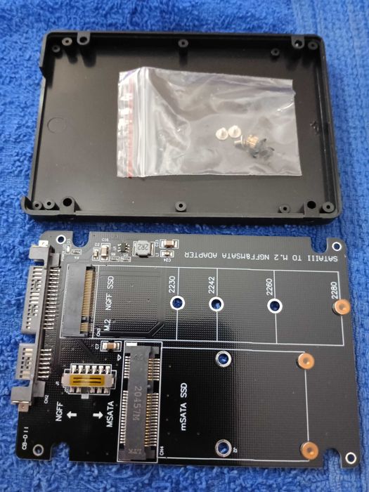 Adapter SSD NVMe M2 (01AX994) do Lenovo, Adapter USB 3.0, Obudowa M.2