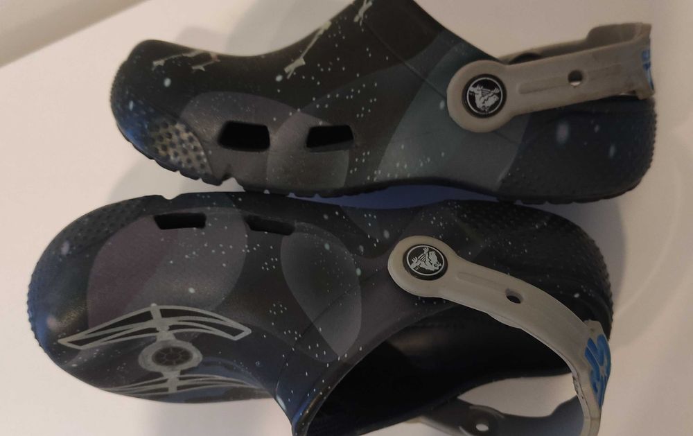 Сабо крокси Crocs Fun Lab Star Wars Clogs С12-13 на 28-29 устілка 18.5 см. оригінал