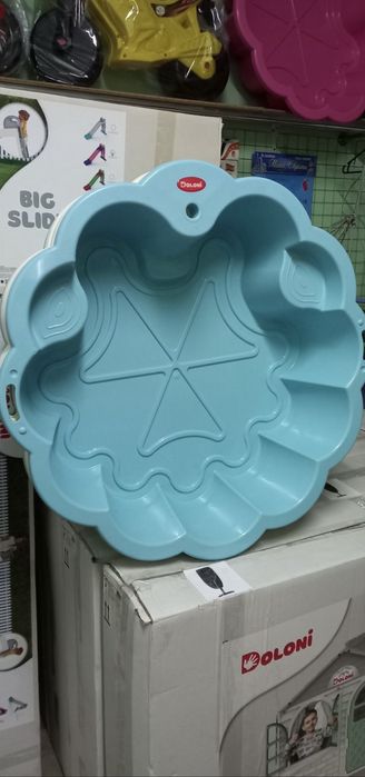 Пісочниця з кришкою мушля квітка песочница корабль кораблик с крышкой