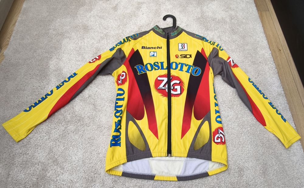 Kultowa Bluza kolarska Roslotto Zg Mobili Biemme  5 XL