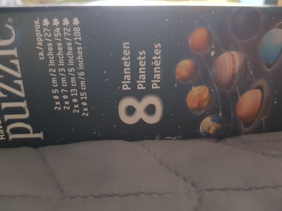 ОБ' ЄМНІ  ПЛАСТИКОВИ планети .3D Пазли " 8 Планет"