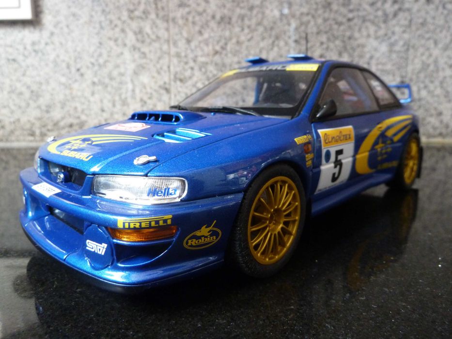 1:18 AutoArt, Subaru Impreza WRC 1999, Rally Monte Carlo, Minichamps