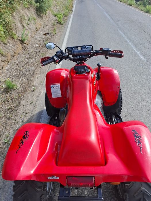 Moto 4 Polaris Scrambler 500 matricula