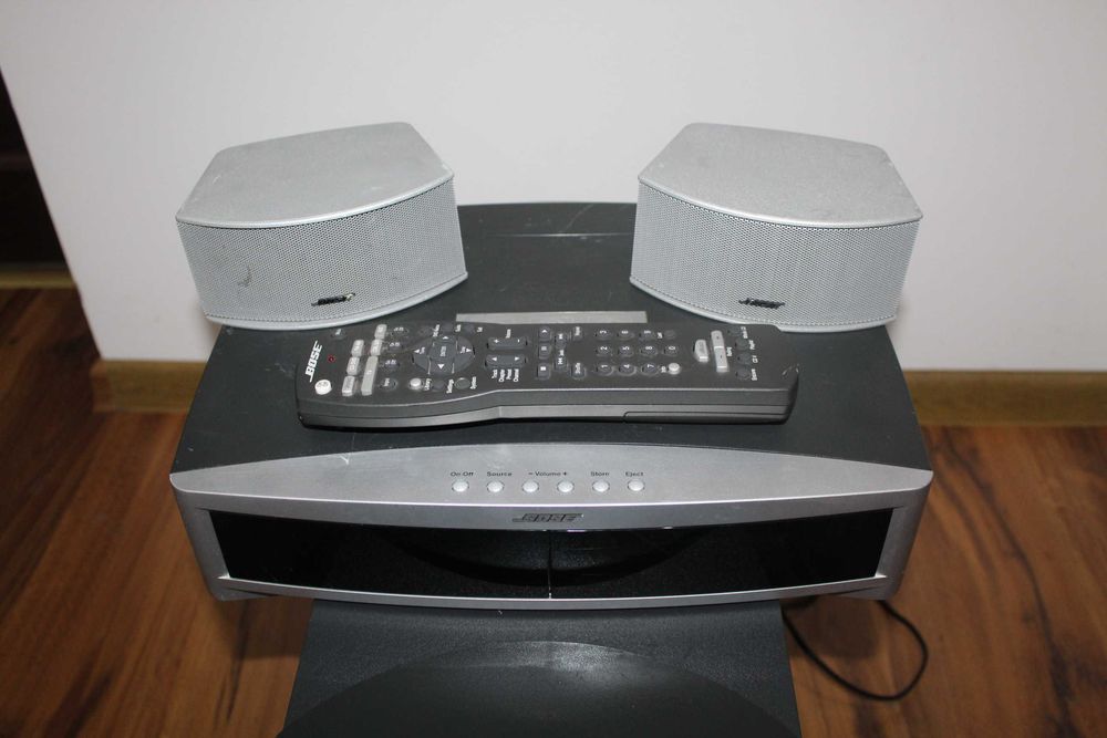 BOSE AV3-2-1 II zestaw dvd cd subwoofer 2 głośniki Pilot Wysyłka