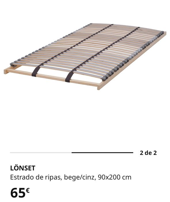 Cama solteiro Malm IKEA