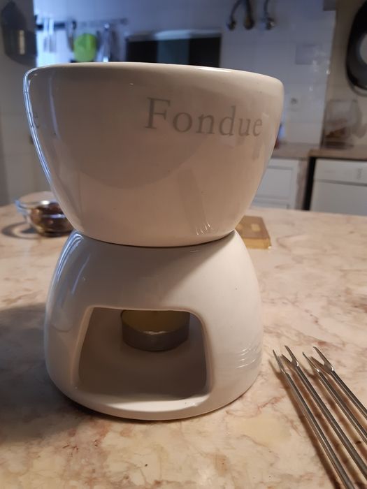 Fondue chocolate Cerâmica - NOVO