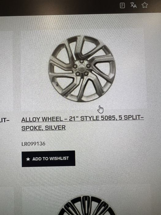 Jantes Range Rover Sport