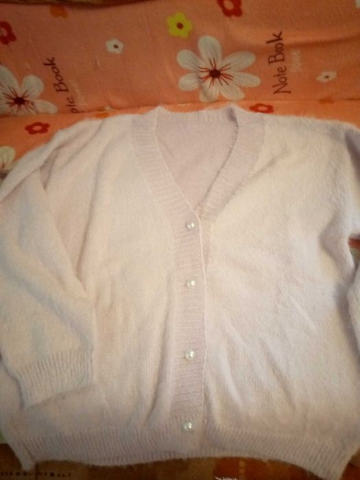 Кардиган з м'якого ворсу