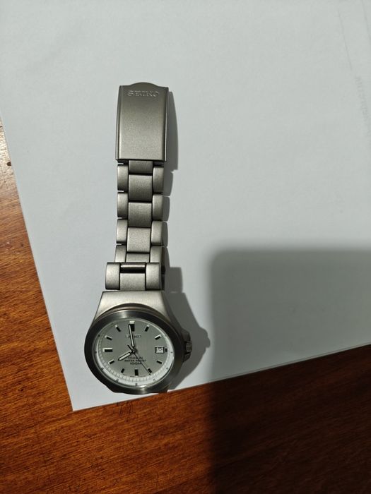 Часы премиум класса Seiko titanium 100м.