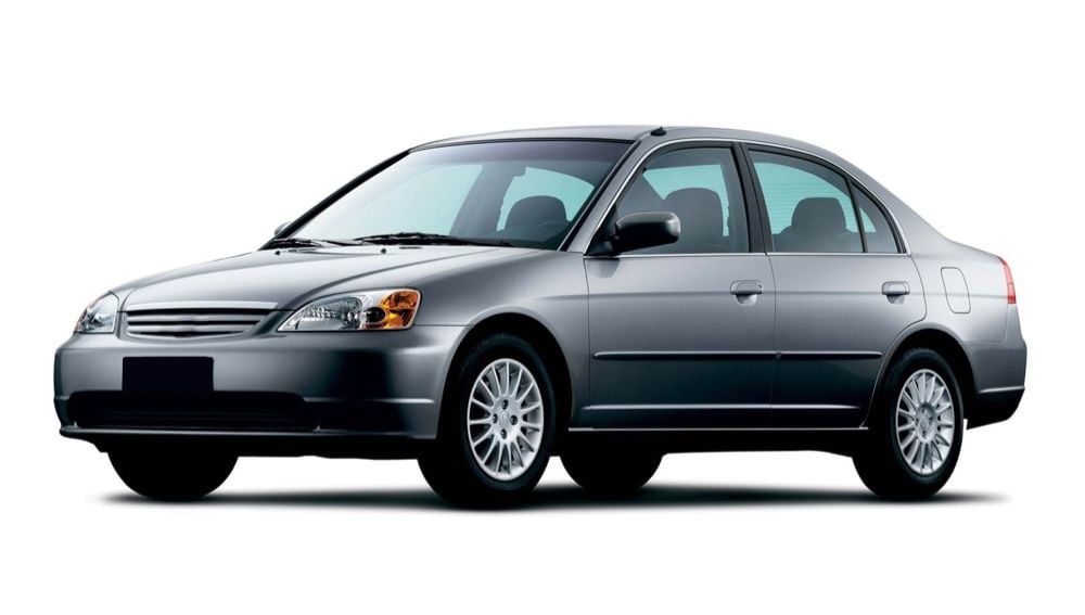 Honda Civic SEDAN 2002 Frente Com Langerinas e Chariot Frontal