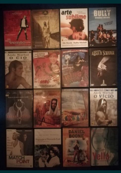Lote 155 DVD's originais (Lote 8)