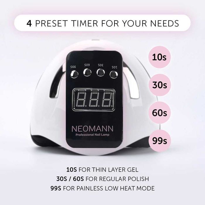 Catalisador lâmpada LED UV secador de unhas candeeiro unhas gel - NOVO