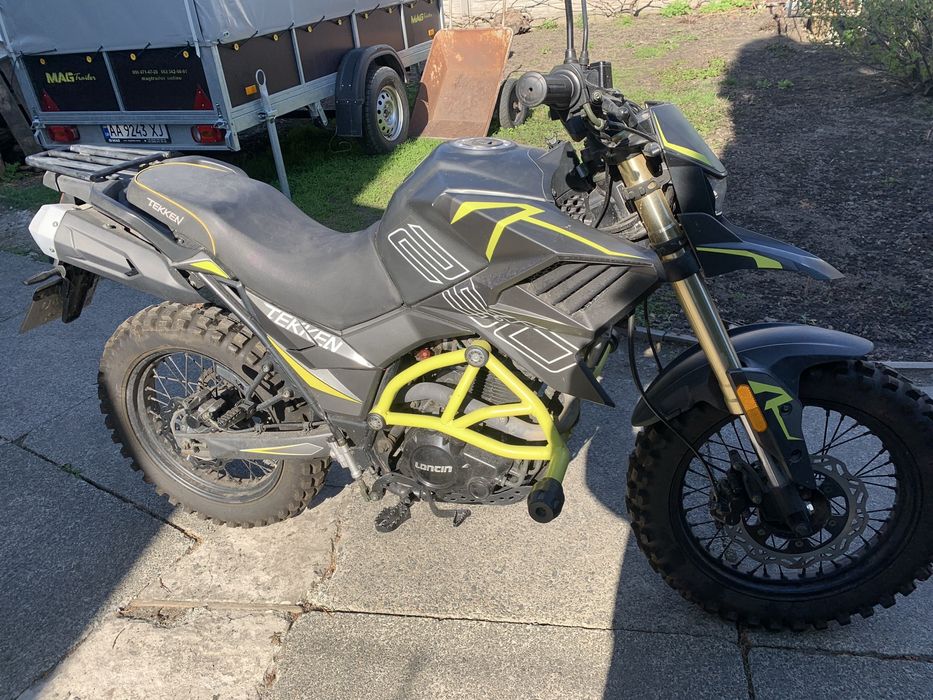 Tekken 250 moto 166fmm