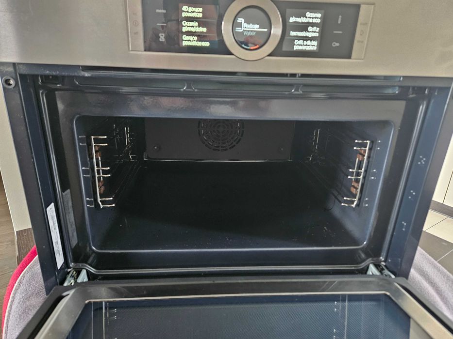 Piekarnik z mikrofalą Bosch CMG 636BS1