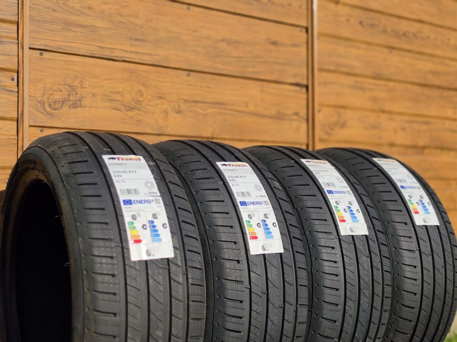 225/45R17 /17 opony letnie Taurus. Nowe 2026. Grupa Michelin MONTAŻ