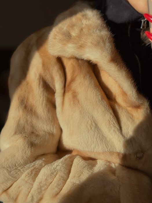 Норкова шуба MANZARI, натуральна норка