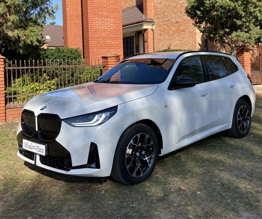 Samochód do ślubu wesele nowe BMW X3 białe