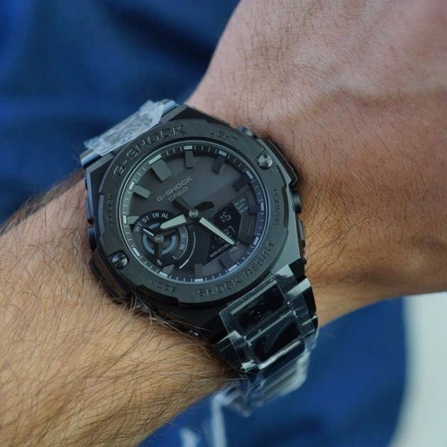 Мужские часы Casio G-SHOCK GST-B500BD-1AER годинник