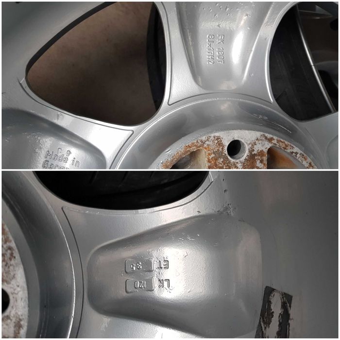 Felgi koła FK BMW 3 e90 e91 e36 e46 8x17 et35 5x120 Fulda 225/45/17