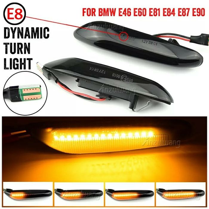 Kierunkowskazy LED Dynamiczne BMW e46/e90/e60/e87