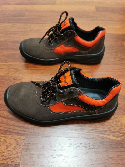 Skórzane Robocze Buty Męskie Łukpol Lekkie Wygodne