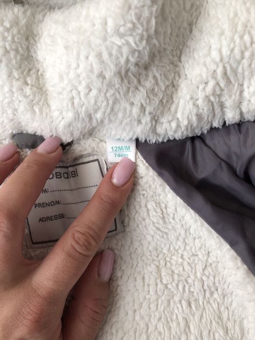 Пальто дитяче(куртка), ромпер осінь/зима 74 розмір