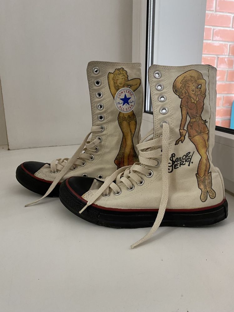 Sailor jerry sales chuck taylors