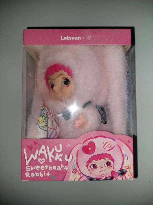Letsvan Pink Rabbit Рожевий кролик оригінал 100%