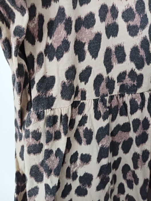 Sukienka w panterkę